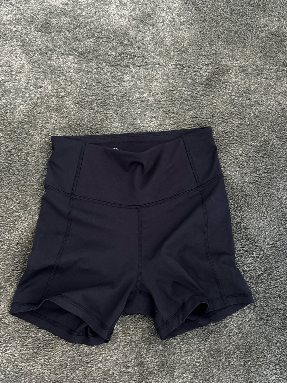 all in motion Black High-Waist Bike Shorts